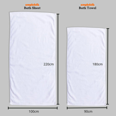 The Bath Towel 1.8m (CHARCOAL) - LIMITED EDITION